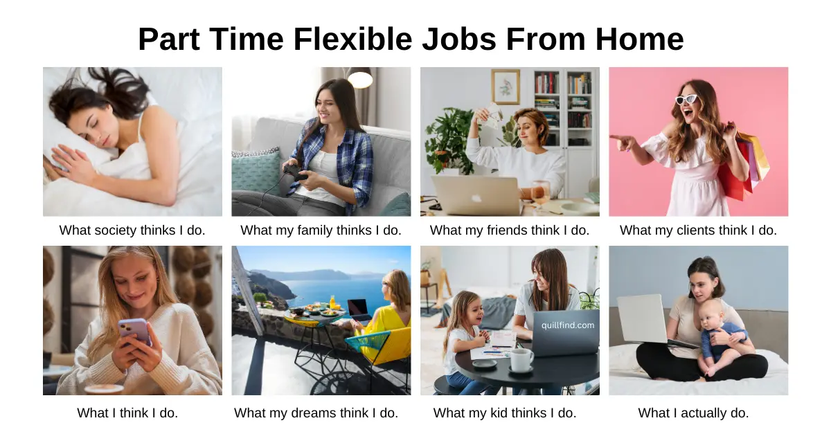 Part-Time Flexible Jobs From Home A Key to Financial Freedom!